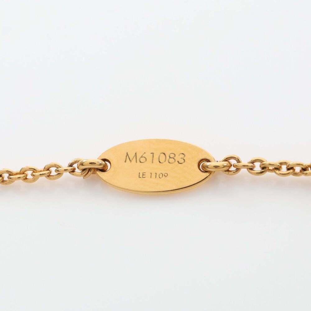 LOUIS VUITTON Gold Necklace - Picture 5 of 7